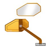 - RETRO CUSTOM - VITY'S DESIGN - Massive Mirror - CÔTÉ : DROIT - ANODISE OR 