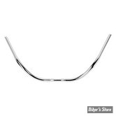 - GUIDON 32mm SUR RISERS 25.40MM / GUIDON BEACH BAR - 1 1/4" - BURLY BRAND - 1-1/4" BIKINI Beach Bar handlebar - CHROME - B12-3501C