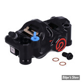 ETRIER RADIAL - ENTRE AXES : 108MM - ETRIER AVANT BREMBO - 4-PISTONS  - 484 RADIAL BRAKE CALIPER   - COTÉ GAUCHE - NOIR ANODISÉ