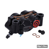 ETRIER RADIAL - ENTRE AXES : 108MM - ETRIER AVANT BREMBO - 4-PISTONS - 484 RADIAL BRAKE CALIPER - COTÉ DROIT - NOIR ANODISÉ