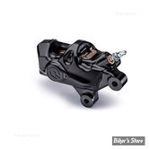 ETRIER AVANT  BREMBO - 4-PISTON BRAKE CALIPERS - 484 CUSTOM BOLT-ON CALIPER - COTE DROIT - NOIR ANODISÉ 