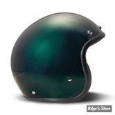 - CASQUE JET - DMD - RETRO - COULEUR : DEEP GREEN - ECE 22.06 - TAILLE XS