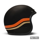 - CASQUE JET - DMD - RETRO - COULEUR : NOIR MAT SUNSET - ECE 22.06 - TAILLE XS