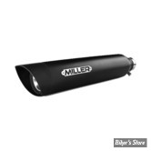 - SILENCIEUX - MILLER - Indian Sport Chief 21/24 - OMAHA - EURO 5 - EMBOUT : SLASH CUT : NOIR MAT  / CORPS : NOIR MAT -  IN-CHF-SP-X45.09