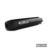 - SILENCIEUX - MILLER - Indian Sport Chief 21/24 - OMAHA - EURO 5 - EMBOUT : TAPERED : NOIR MAT  / CORPS : NOIR MAT -  IN-CHF-SP-X45.11