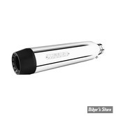 - SILENCIEUX - MILLER - Indian Chief Dark Horse 21UP - OMAHA - EURO 5 - EMBOUT : TAPERED : NOIR MAT  / CORPS : POLI - IN-CHF-DH-X45.05