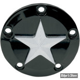 CACHE ALLUMAGE - TWIN CAM 99UP - NEW YORK CHOPPERS - NAUTICAL STAR - NOIR / ETOILE CHROME