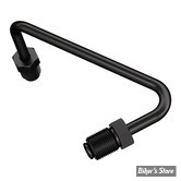 - RACCORD DE CONNECTION : AN3 > 3/8"-24 UNF - GOODRIDGE - 90° / 125° - NOIR CARBON STEEL - 666-03ZBK