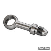 BANJO AN3 - DIAMETRE : 7/16" / 11MM - ORIENTATION : 0° - INOX - GOODRIDGE -