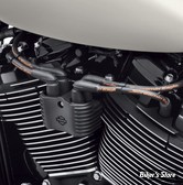 FILS DE BOUGIES ASSEMBLES - SCREAMIN EAGLE - SOFTAIL M8 2018UP - SCREAMIN' EAGLE 10MM PHAT SPARK PLUG WIRES - OEM  31600111 - NOIR