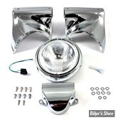 ECLATE K - PIECE N° 00 - KIT NACELLE DE PHARE - BIGTWIN FL 60/84 - V-TWIN - CHROME