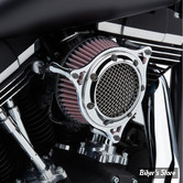   - FILTRE A AIR - COBRA - SOFTAIL MILWAUKEE EIGHT 18UP - COBRA RPT AIR INTAKE - CHROME / CHROME - 606-0104-05