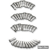 NIPPLES DE RAYON - LONGUEUR : LONG - NIPPLE LENGTH 0.965" - CHROME - PACK DE 42 PIECES