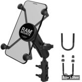 - SMALL - SUPPORT DE TELEPHONE - RAM MOUNTS - Brake/Clutch Reservoir Base - Ø 12.70MM / 31.70MM - HAUTEUR : 76.00 mm - X-Grip® Large Phone Mount with Brake/Clutch Reservoir Base - RAM-B-174-UN7-942948