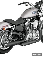  Silencieux Vance & Hines Twin Slash - Sportster 04/13 - Noir - 46839