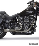 - ECHAPPEMENT - TWO BROTHERS RACING - SOFTAIL M8 FLSB / FLHC - COMP-S 2/1 GEN II - INOX POLI - 005-4970199-PSG- 753196
