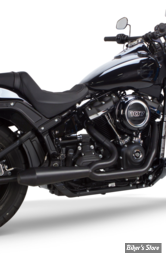 - ECHAPPEMENT - TWO BROTHERS RACING - SOFTAIL M8 FLSB / FLHC - COMP-S 2/1 GEN II - NOIR - 005-4970199-BSG- 753195