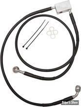 DURITE DE FREIN ARRIERE - SOFTAIL 00/03 - LONGUEUR : +3" / 92,5 cm (36-1/2") - OEM 44803-00 / A - INOX / NOIR