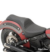 SELLE DRAG SPECIALTIES - INDIAN SCOUT / SIXTY 15UP - CABALLERO SEAT - DIAMOND STITCH / NOIR