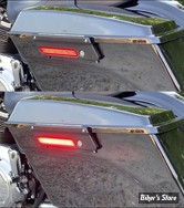 - ECLAIRAGE DE FERMETURES DE SACOCHES - CUSTOM DYNAMICS - SADDLEBAG LED LATCH LIGHTZ™ - FLHXSE / FLTRXSE / FLHRSE 09/13 - CABOCHON : ROUGE - CD-LATCH-SS8-R