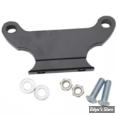 ECLATE A1 - PIECE N° 13 - SUPPORT DE COMPTEUR AVEC GUIDON T-BAR - DYNA / SPORTSTER - POUR DIAMETRE DE 25.40MM / 1" - LA CHOPPERS - NOIR MAT 
