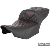 - SELLE SADDLEMEN - ROADSOFA CF STYLE LS ALLONGEE - EXTENDED REACH SEAT - TOURING 2023UP - NOIR CARBON FIBER / COUTURES ROUGE - 823-07-20704