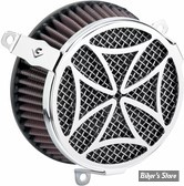 FILTRE A AIR - COBRA - POWRFLO AIR INTAKE - HONDA VT1300 - CROIX - CHROME - 06-0133-02-SB