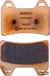 - PLAQUETTES DE FREIN - AVANT - OEM 2202492 - VICTORY 1998/2007 - GALFER - METAL FRITTÉ SINTERED - FD176G1370