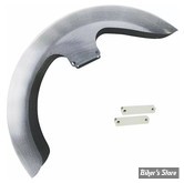 GARDE BOUE AVANT CUSTOM - TOURING 14UP - PAUL YAFFE'S - THICKY FRONT FENDER - 26" - FINITION ENTRETOISES : CHROME - THICKY26-14L-C