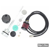 BOUCHON DE RÉSERVOIR D'HUILE VENTILÉ - TOURING 2017UP - VENTED DIPSTICK - FEULING - FINITION : NOIR - 3088