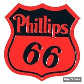 PLAQUE MURALE - PHILLIPS 66 SHIELD - DIMENSION : 35.56 CM X 35.56 CM