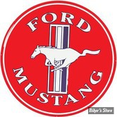 PLAQUE METALLIQUE - FORD MUSTANG - # 30.48