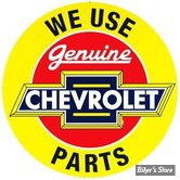 PLAQUE METALLIQUE - CHEVROLET - FOI-RD2 - # 61 