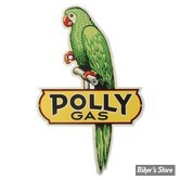 PLAQUE METALLIQUE - POLLY GAS - DIMENSION : 55.88 CM X 86.36 CM