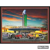 POSTER - AFFICHE - LARRY GROSSMAN CRUISIN FOR BURGERS - DIMENSION : 25" X 19" (63.50 CM X 48.26 CM)