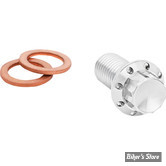 ECLATE L - PIECE N° 16 - BANJO 10MM / 1.25 - SPORTSTER 04/13 - OEM 41736-04 - ARLEN NESS - BOLT BANJO - TITANIUM - FINITION : POLI- 300-830