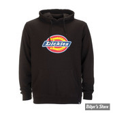 SWEAT SHIRT A CAPUCHE - DICKIES - ICON LOGO - NOIR - TAILLE L