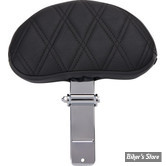 DOSSIER DRAG SPECIALTIES - BACKREST EZ GLIDE II SMALL - PETIT MODELE - DOUBLE DIAMOND / NOIR - 0822-0537