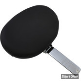 DOSSIER DRAG SPECIALTIES - BACKREST EZ GLIDE - BACKREST PAD LARGE FL - LISSE / NOIR - 0822-0461