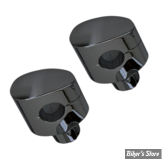 RISERS ZODIAC - FUSION OVAL CONIQUE - LISSE - HAUTEUR : 3" (7.5CM) - NOIR