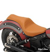 SELLE DRAG SPECIALTIES - INDIAN SCOUT / SIXTY 15UP - CABALLERO SEAT - DIAMOND STITCH / MARRON - 