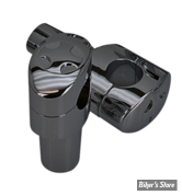 RISERS ZODIAC - FUSION OVAL CONIQUE - CROSS BLADE - HAUTEUR : 5" (12.5CM) - NOIR