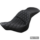 SELLE SADDLEMEN - SOFTAIL FXSB 13/17 - SADDLEMEN - EXPLORER LS TOURING SEATS - NOIR - SANS DOSSIER