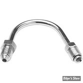 - RACCORD DE CONNECTION : AN3 > 3/8"-24 UNF - GOODRIDGE - 150° - CHROME - 6150-03CH