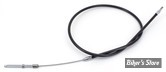 CABLE D'EMBRAYAGE POUR SPORTSTER 71/85 - LONGUEUR : 122CM - OEM 00000-00 - ZODIAC - NOIR 