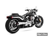- ECHAPPEMENT FREEDOM PERFORMANCE - AMERICAN OUTLAW HIGH - 2 EN 1 - SOFTAIL BREAKOUT / FXCW/C - CHROME/CHROME - HD00457