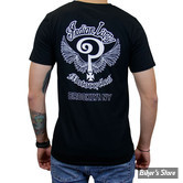 - TEE-SHIRT MANCHES COURTES - INDIAN LARRY - John's t-shirt - COULEUR : NOIR