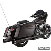 ECHAPPEMENT - S&S- TOURING 17UP MILWAUKEE-EIGHT® - EL DORADO TRUE DUAL EXHAUST SYSTEMS - FINITION : NOIR - EMBOUTS : TRACER