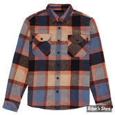 -CHEMISE MANCHES LONGUES - 13 1/2 - Steel flannel - oxblood - TAILLE L