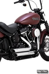 -  ECHAPPEMENT VANCE & HINES - SHORTSHOTS STAGGERED - PCX™ - SOFTAIL 18UP FXBB/ FXLR/ FXFB/ FLSL/ FLHC/ FLDE / FLSB - CHROME - 17333